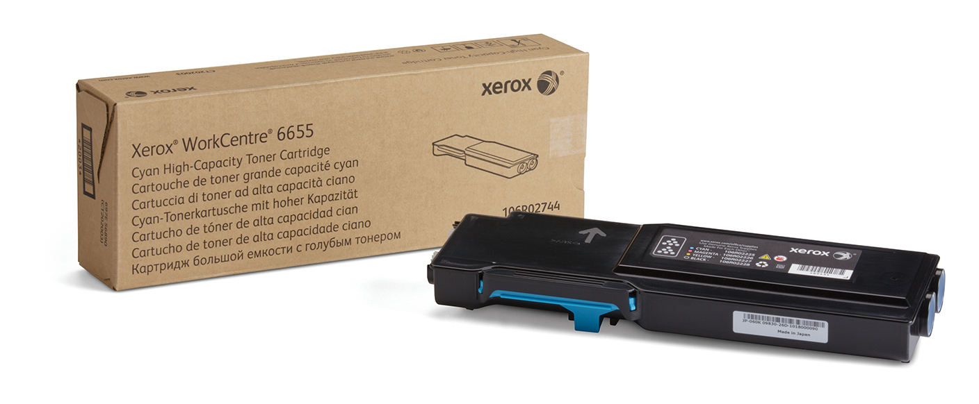 Image of Xerox 106R02744 Toner cartridge cyan. 7K pages ISO/IEC 19798 for Xerox