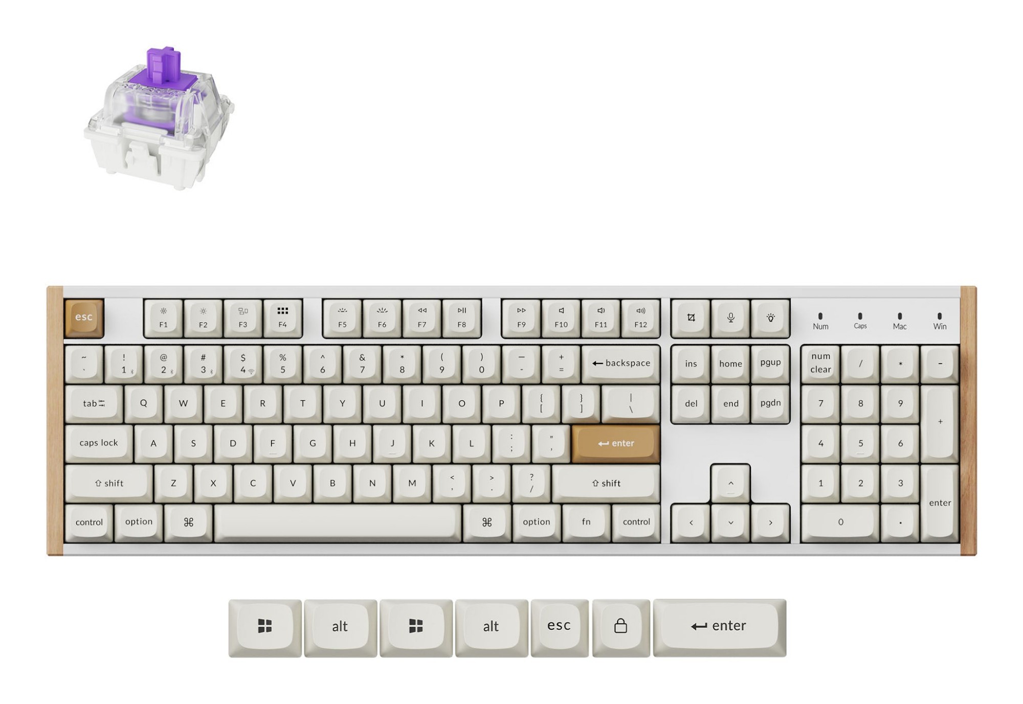 K10H-Q1-UK HE WLESS MAG CUST KEYB thumbnail