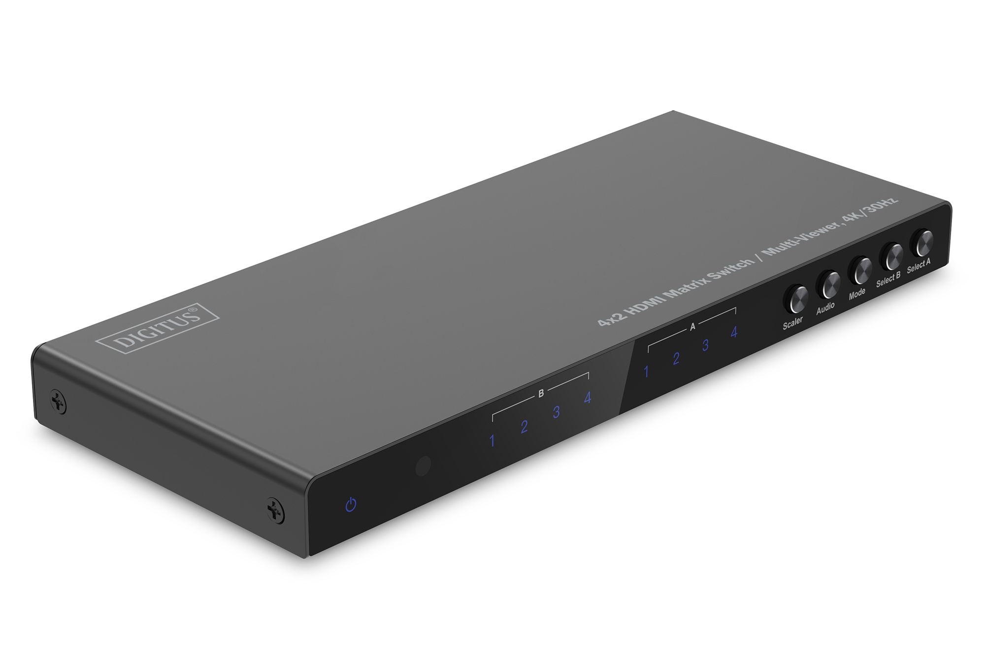 Digitus 4x2 HDMI Matrix Switch / Multi-viewer. 4K/30Hz