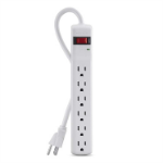 Belkin F5C047 surge protector White 6 AC outlet(s) 35.4" (0.9 m)