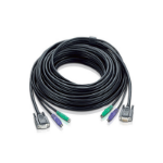 ATEN 67ft PS/2 KVM cable Black 20 m