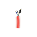 Multibrackets M Universal Cable Sock Self Wrapping 25mm Red 25m
