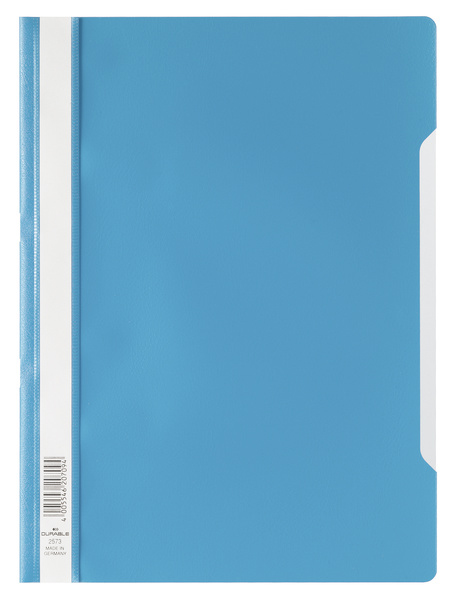 Image of Durable 2573-07 report cover Polypropylene (PP) Blue, Transparent