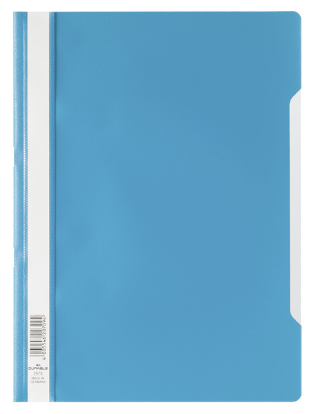 Photos - File Folder / Lever Arch File Durable 2573-07 report cover Polypropylene (PP) Blue, Transparent 257307 