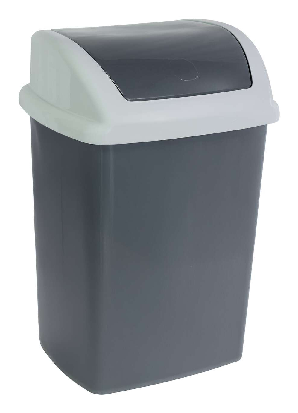 MAUL 9522487 trash can 24 L Rectangular Plastic, Polypropylene (PP) Dark Grey, White