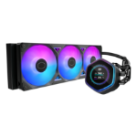 Cooler Master MasterLiquid Atmos II 360 LCD Black Processor Liquid cooling kit 12 cm 1 pc(s)