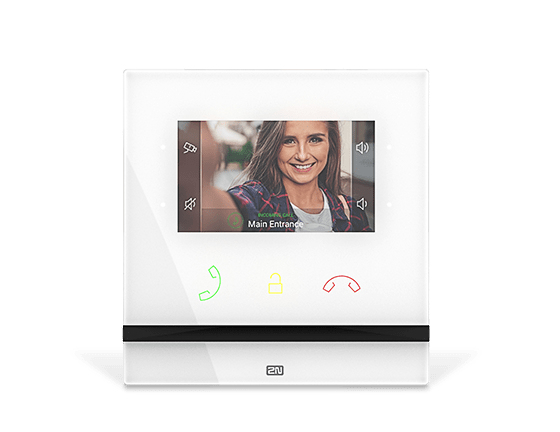 2N Telecommunications Indoor Compact video intercom system 10.9 cm...