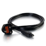 C2G 2 m Engelse laptopvoedingskabel (BS 1363 naar IEC 60320 C5)