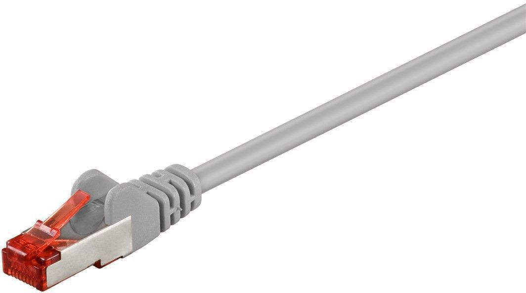 Image of Microconnect SSTP610 networking cable Grey 10 m Cat6 S/FTP (S-STP)