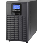 PowerWalker VFI 3000 C LCD UK uninterruptible power supply (UPS) Double-conversion (Online) 3 kVA 2400 W 4 AC outlet(s)