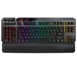 ASUS ROG CLAYMORE II Red Modular TKL 80%/100% Gaming Mechanical Keyboard, ROG RX Optical Switches, Detachable Numpad, Wired/Wireless Mode, 43 Hours