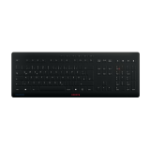 CHERRY Stream keyboard Universal RF Wireless + USB QWERTZ German Black