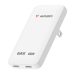 Verbatim Essentials Slim GaN Wall Charger 65W US/EU/UK - White