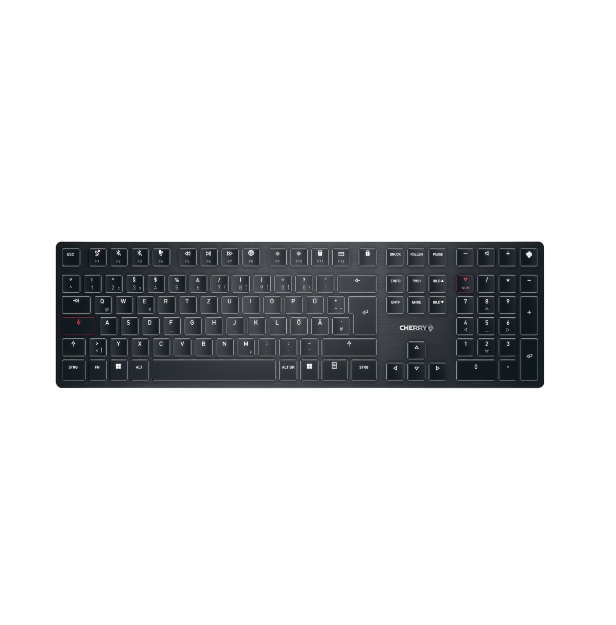 G8U-27000LTBDE-2 CHERRY Keyboard KW X ULP Wireless [DE] black BT Mechanical