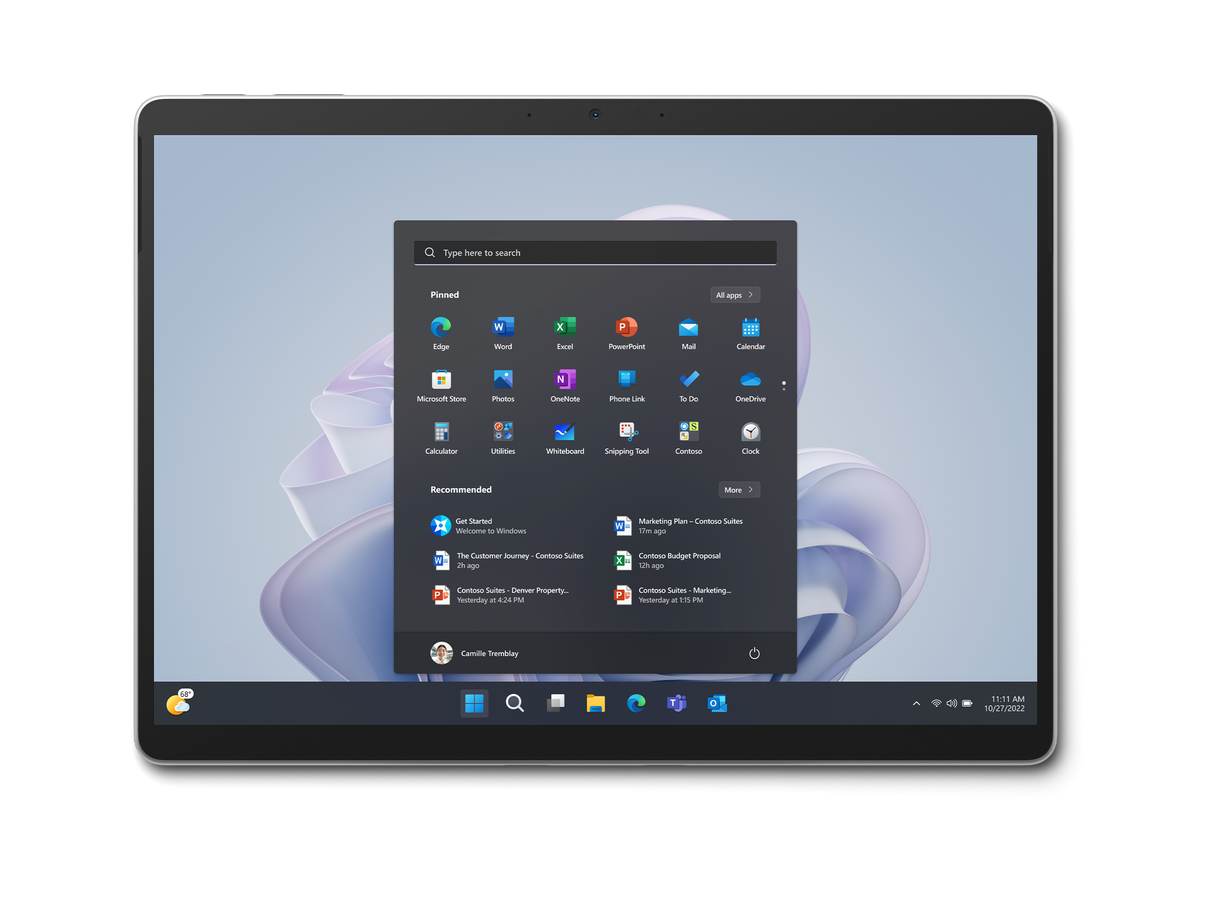 Image of Microsoft Surface Pro 9 5G LTE 256 GB 33 cm (13") 8 GB Wi-Fi 6E...