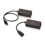 Icron USB Rover 1850 Network transmitter & receiver Black -