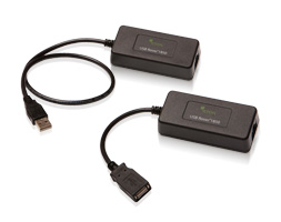 Image of Icron USB Rover 1850 Network transmitter & receiver Black