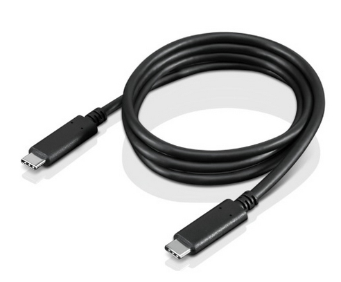Image of Lenovo 03X7610 USB cable 1 m USB C Black