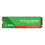 Western Digital Green WD ™ SN3000 NVMe™ SSD POWERED BY SANDISK 500 GB