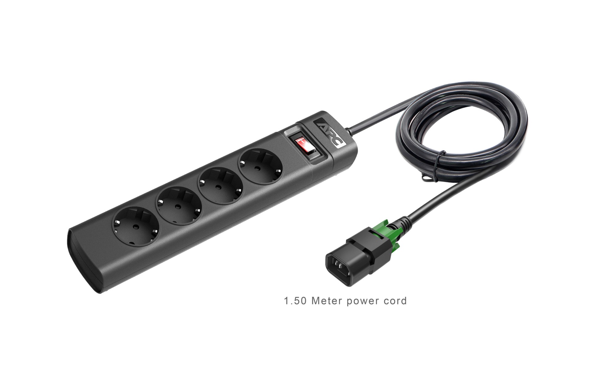 APC PZ42IZ-GR power distribution unit (PDU) 4 AC outlet(s) Black