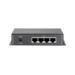 LevelOne Switch Gigabit Ethernet PoE de 8 puertos, 61.6W, 802.3af PoE, 4 Puertos PoE