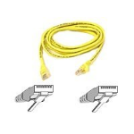 Belkin Patch cable - RJ-45(M) - RJ-45(M) - 1m ( CAT 5e ) - yellow networking cable