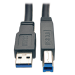 Tripp Lite U328-025 USB cable USB 3.2 Gen 1 (3.1 Gen 1) 315" (8 m) USB A USB B Black