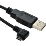 Microconnect USBABMICRO3ANG USB cable USB 2.0 3 m Micro-USB B USB A Black