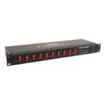 Penn Elcom 1U Type G 13A 10-Channel Power Distribution Unit (UK)