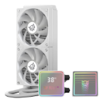 Balam Rush BR-944052 sistema de refrigeración de computadora Procesador Refrigerador de líquidos todo en uno 12 cm Blanco 1 pieza(s)