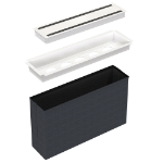 Kondator 935-K500W outlet box accessory Black, White 1 pc(s)