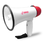 Pyle PMP37LED megaphone Indoor/outdoor 30 W Red,White