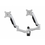 Amer Mounts AMR2AW monitor mount / stand 61 cm (24") Black, Silver Wall