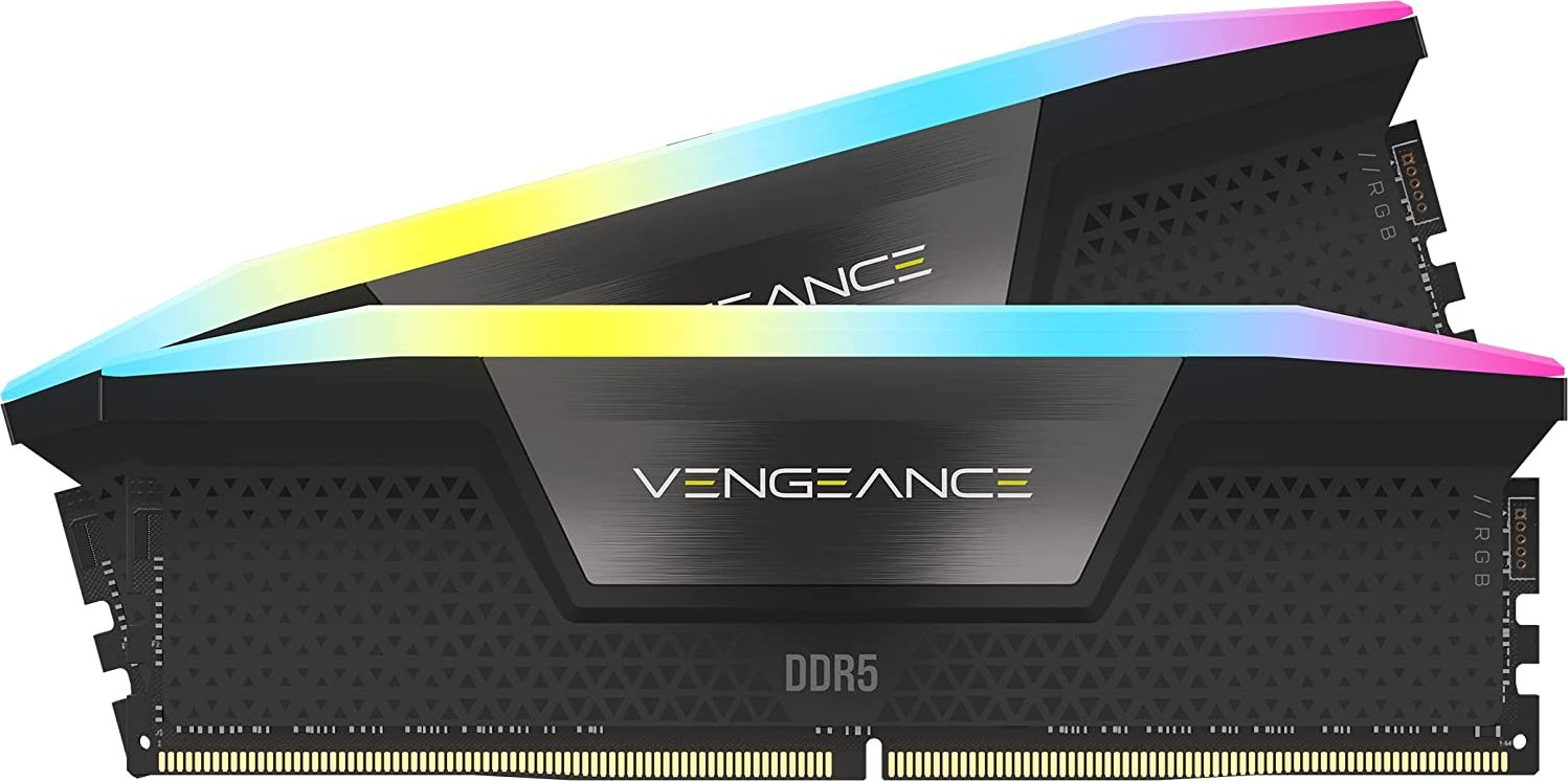 Image of Corsair Vengeance 32GB (2K) DDR5 5200MHz RGB B memory module 2 x 16 GB
