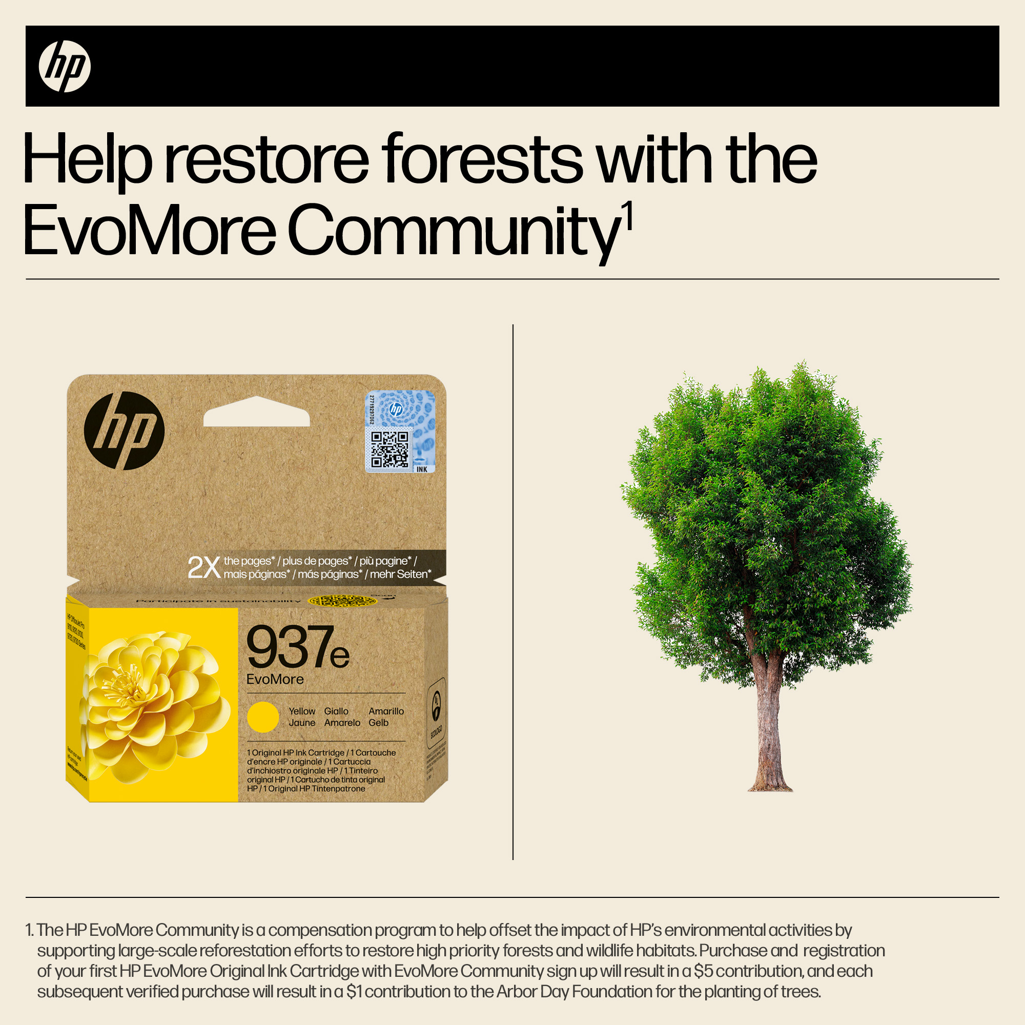 HP 4S6W8NE/937E Printhead cartridge yellow Evomore, 1.65K pages ISO/IEC 19752 for HP OJ Pro 9100/e