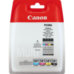 Canon 2103C004 (CLI-581) Ink cartridge multi pack, 6ml, Pack qty 4