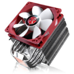 RAIJINTEK Themis Evo Processor Cooler 12 cm Metallic, Red, White