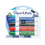 Papermate 2071057 marker 4 pc(s) Bullet tip Assorted colours