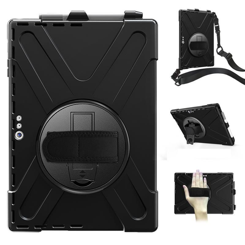 eSTUFF ES683600-BULK tablet case 31.2 cm (12.3") Cover Black