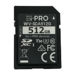 i-PRO WV-SDA512G memory card 512 GB SDXC 3D NAND Class 10