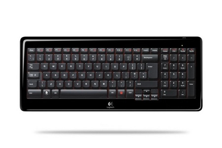 Logitech K340 keyboard RF Wireless QWERTY Black