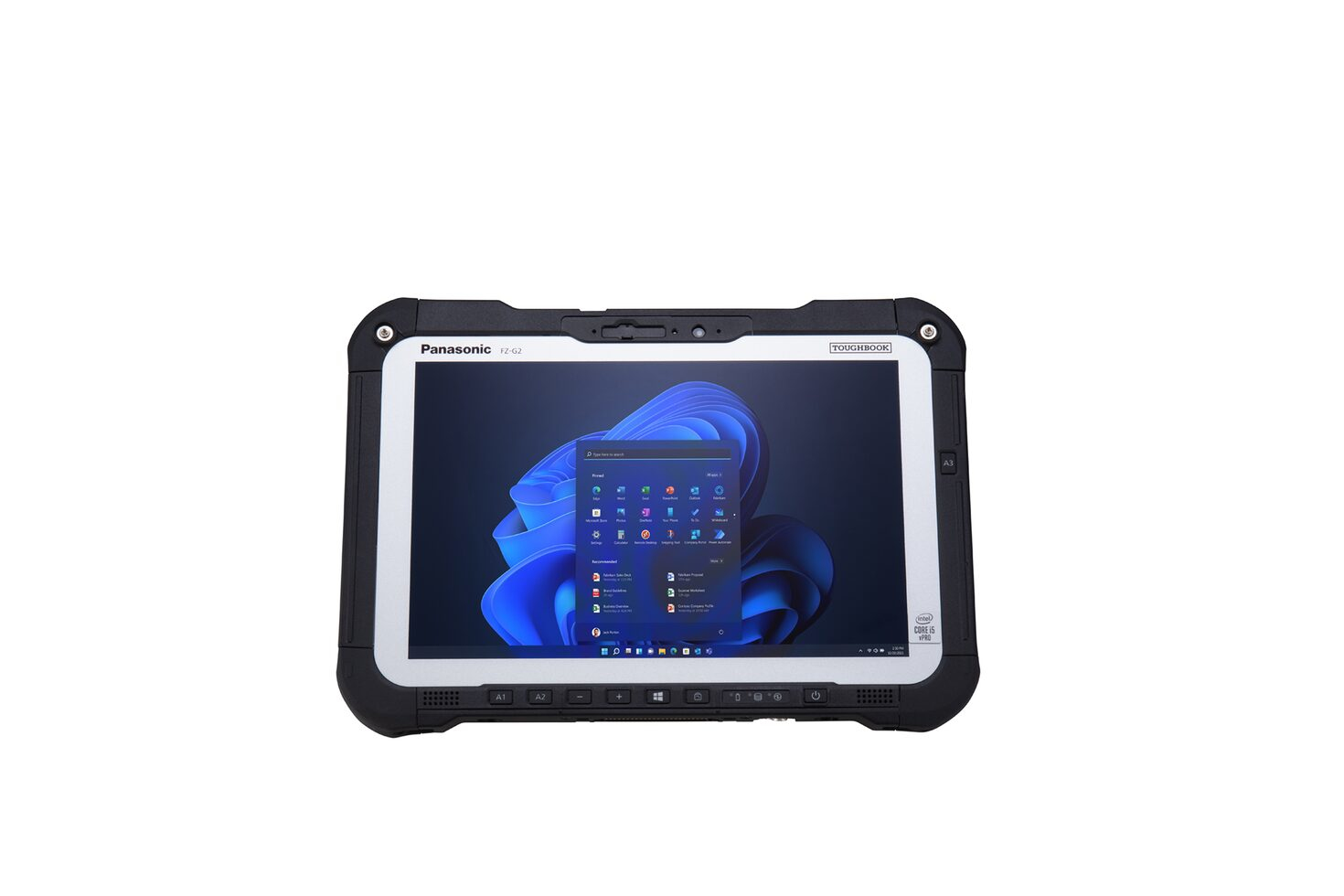 Panasonic Toughbook G2 512 GB 25.6 cm (10.1") Intel® Core i5 16 GB Wi-Fi 6 (802.11ax) Windows 11 Pro Black, Grey