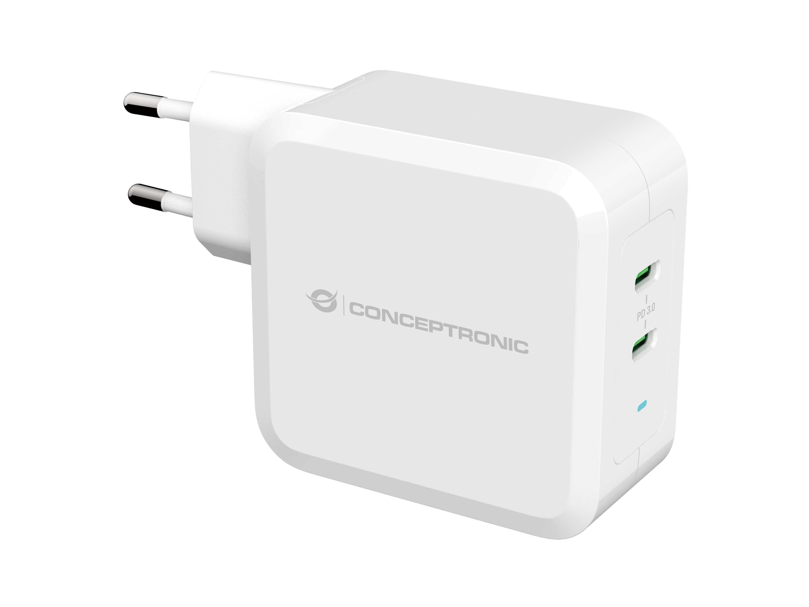 Image of Conceptronic ALTHEA 2-Port 100W GaN USB-C PD Charger
