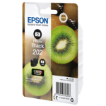 Epson Kiwi Singlepack Photo Black 202 Claria Premium Ink