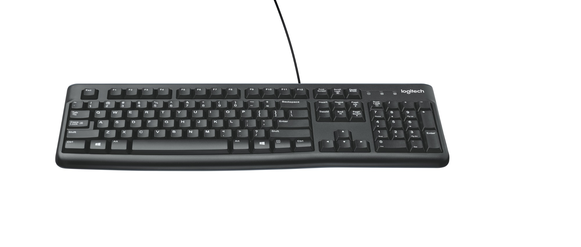 Logitech K120 for Business keyboard USB QWERTY US International Black
