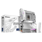 Gigabyte Z890 AORUS ELITE MOTHERBOARD, WIFI-7 ICE S1851, DDR5, ATX, WHITE, GIGABYTE