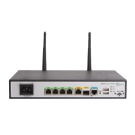 Hewlett Packard Enterprise HPE MSR954-W 1GbE SFP (WW) 2GbE-WAN 4GbE-LAN Wireless 802.11n CWv7 wireless router Gigabit Ethernet Single-band (2.4 GHz) Grey
