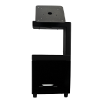 Star Micronics mUnite-3 POS Stand Black Steel 2.95 x 2.95" (75 x 75 mm) 3.94 x 3.94" (100 x 100 mm)