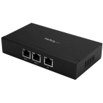 StarTech.com 2-Port Gigabit PoE+ Extender - 802.3at and 802.3af - 100 m (330 ft)