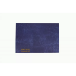 Exacompta Guildhall Loose Leaf Visitors Book Blue